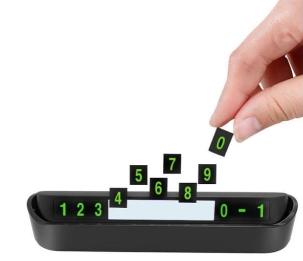 Otomobil Torpido Üstü Açılır Kapanır Telefon Numaralığı - 2