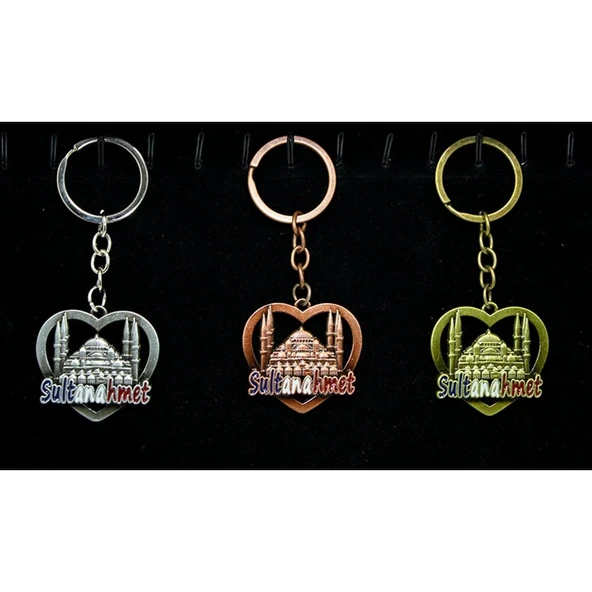 Metal Sultanahmet Anahtarlık Alk2218 ürün görseli 1