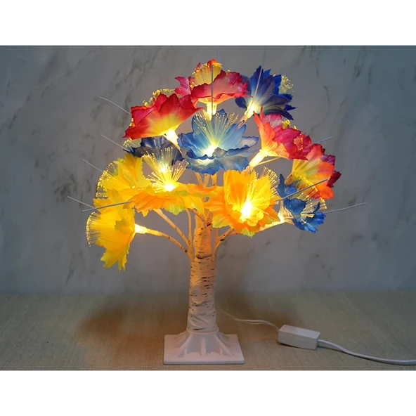 Dekoratif Ledli Çiçek Alk1736