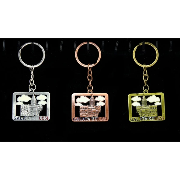 Metal Galata Kulesi Anahtarlık Alk2210 ürün görseli 1