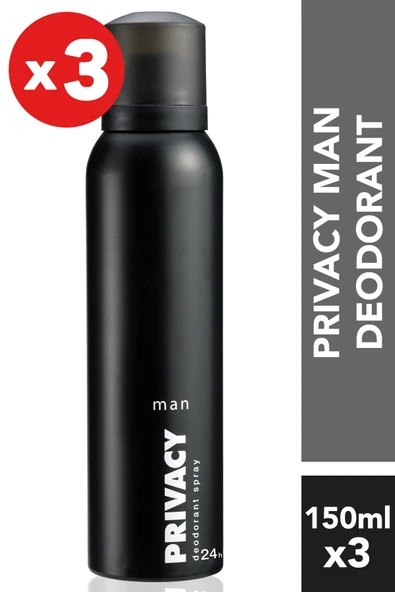 Men 3'Lü Deodorant (3X150 ml )