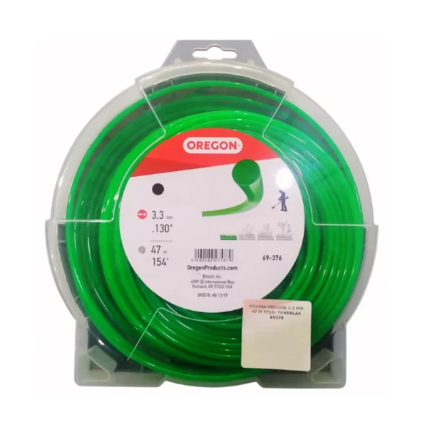 OREGON MİSİNA 3.3mm 47mt YEŞİL YUVARLAK