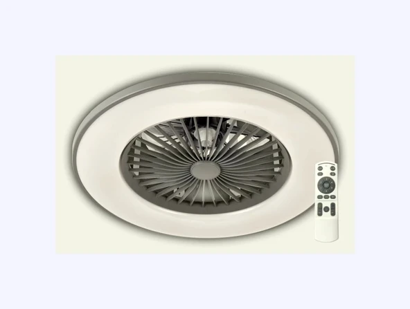 CATA Yıldız 50w Led Aydınlatmalı Kumandalı Tavan Vantilatörü (Gizli Fanlı) - 2