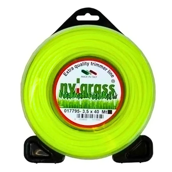 NYLGRASS MİSİNA 3.5mm 40 mt 6 KÖŞE SARI - 1