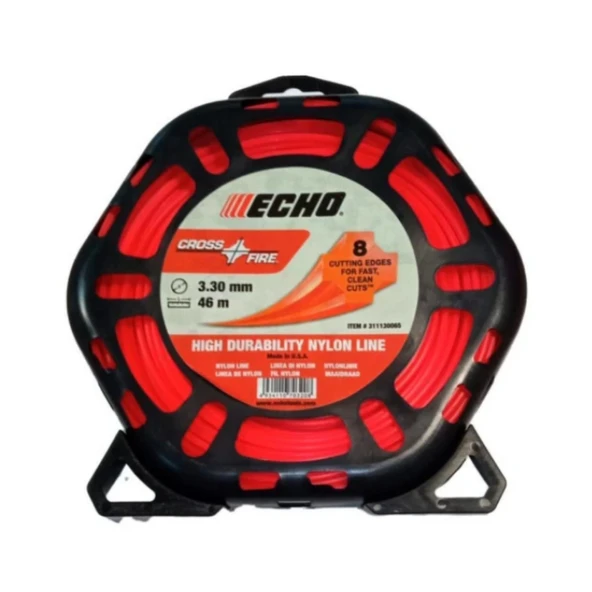 ECHO BURGULU MİSİNA TURUNCU 3.3 MM 46 MT 8 KÖŞE ürün görseli