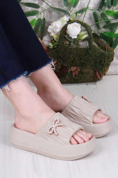 Fort E462 Günlük Plaj Deniz Havuz Terliği Hafif Rahat Esnek Kadın Terlik - 6