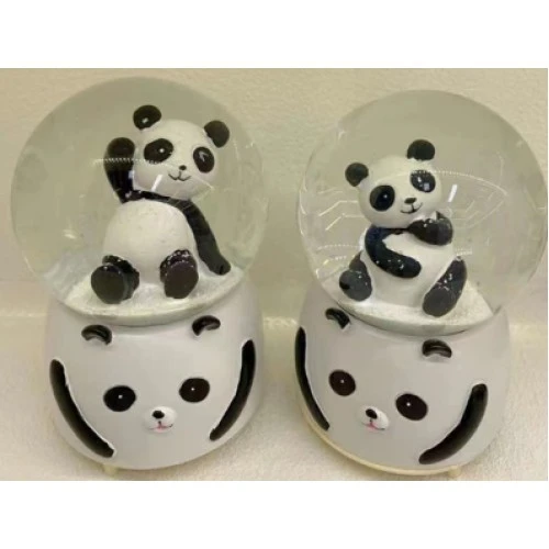 Siyah-beyaz Panda Kar Küresi Büyük Boy