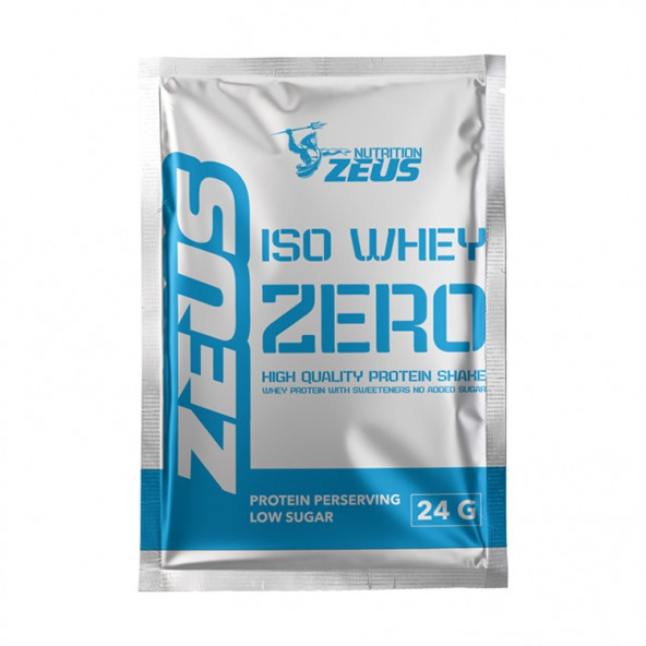 Zeus Nutrition ISO Zero Whey Protein 20 Şase+ 3 Şase hediye !
