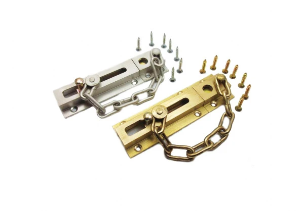 ERSA KAPI EMNİYET ZİNCİRİ SÜRGÜLÜ SATEN