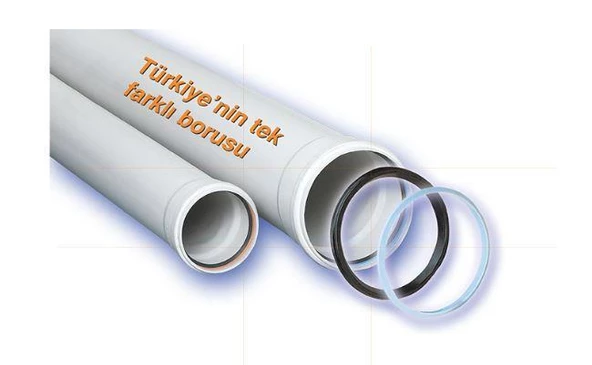 Ege Yıldız 110X500 Pvc Boru 2,2 mm