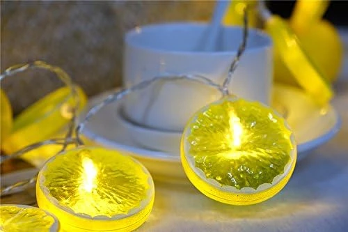 2 M 10 Led Pilli 2 Kademeli Limon Led Işık 6200-269 - Resim 2