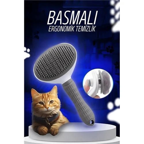 ModaCar Cuervo Otomatik Temizlenen Kedi Köpek Tarağı