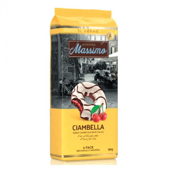 MASSIMO Çilekli Ciambella (Donut) Multipack 300 G