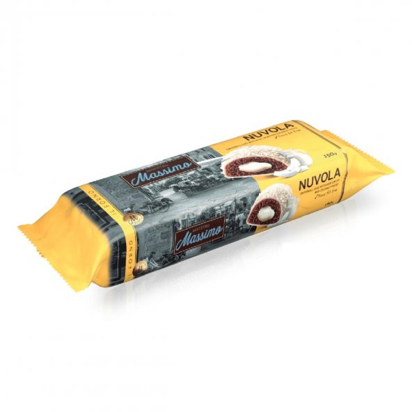 MASSIMO Hindistan Cevizli Nuvola (Top Kek) Multipack 150 G