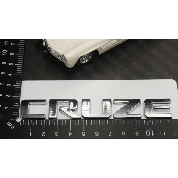 Chevrolet Cruze Bagaj ABS 3M 3D Yazı Logo Amblem - 6