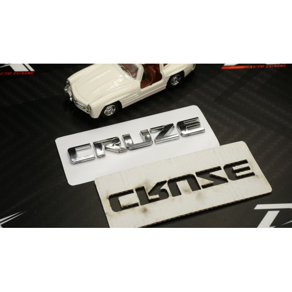 Chevrolet Cruze Bagaj ABS 3M 3D Yazı Logo Amblem - 7