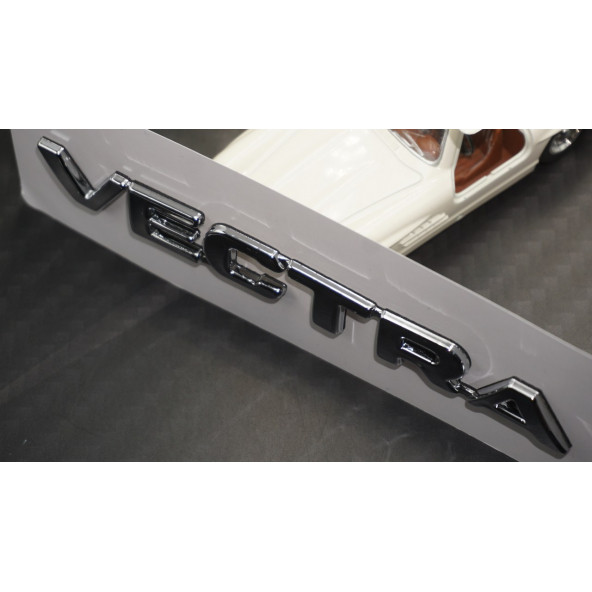 Opel Vectra Bagaj ABS 3M 3D Yazı Logo Amblem - 5