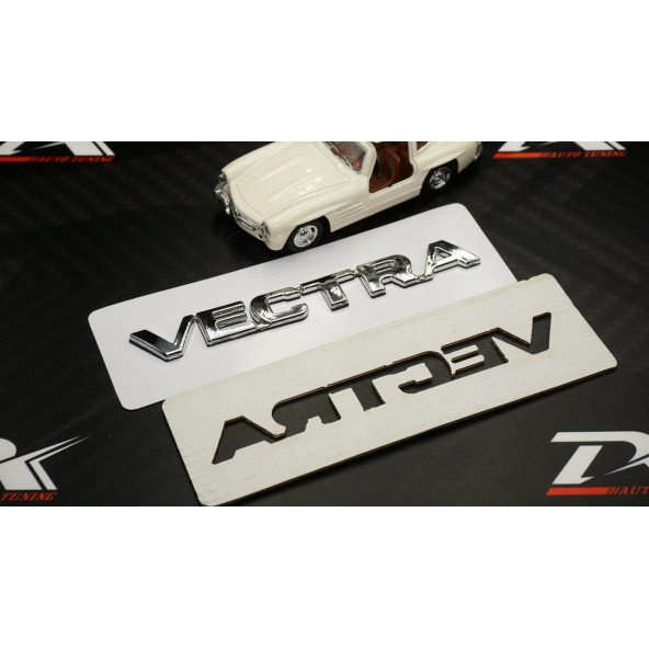 Opel Vectra Bagaj ABS 3M 3D Yazı Logo Amblem - 7