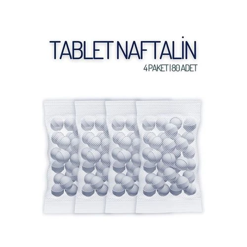 Modacar Tablet Naftalin Güve Topu Naftalin 80 Adet 718