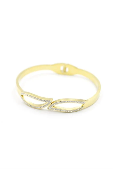 Yaprak Bilezik - Altın - Resim 4