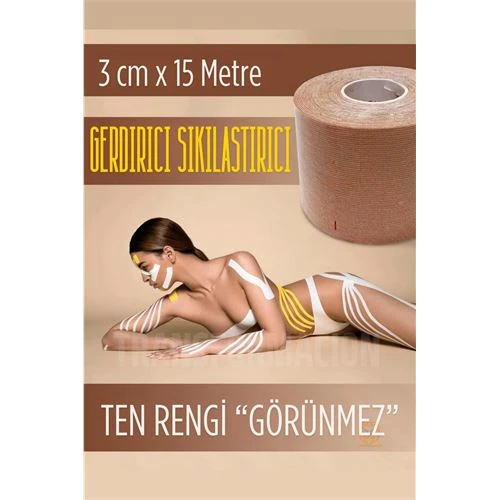 ModaCar Vücut Gerdirici Sarkma Gizleyici Bant 15 METRE