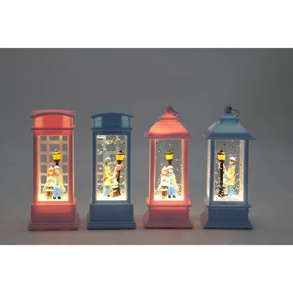 Kış Masalı Işıklı Kar Küresi Alk3394 ürün görseli