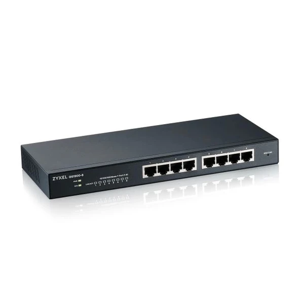 ZYXEL 50 Port Gigabit Ethernet Akıllı Switch (GS1920-48V2) 8 Ports