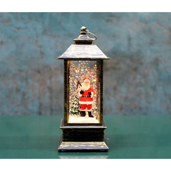 Noel Babalı Işıklı Kar Küresi Alk3215 ürün görseli