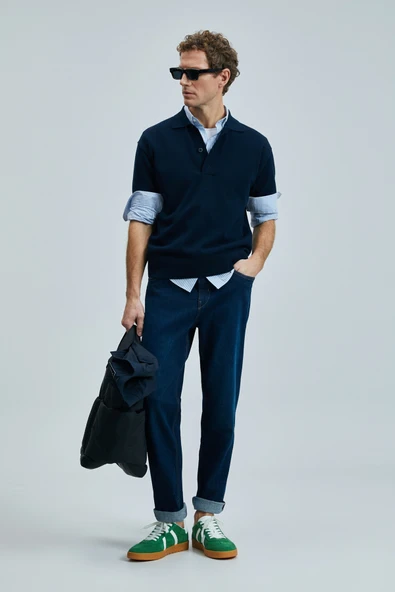 Lufian 111200203 Moreno Smart Jean Slim Fit Erkek Kot Pantolon - Resim 2