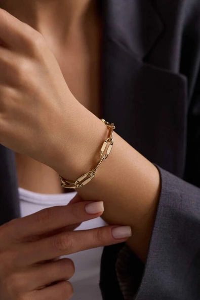 Altın Lıght Bileklik İtaly 20 cm - 2