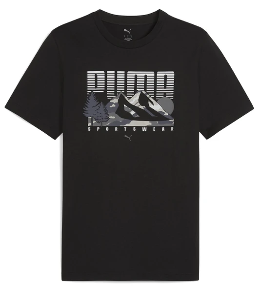 Puma 684828-01 Graphic Mountain Tee Tişört Erkek T-Shirt ürün görseli