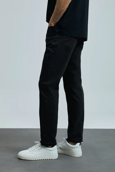 Lufian 111200206 Anton Smart Jean Erkek Pantolon Slim Fit Erkek Kot Pantolon - Resim 5