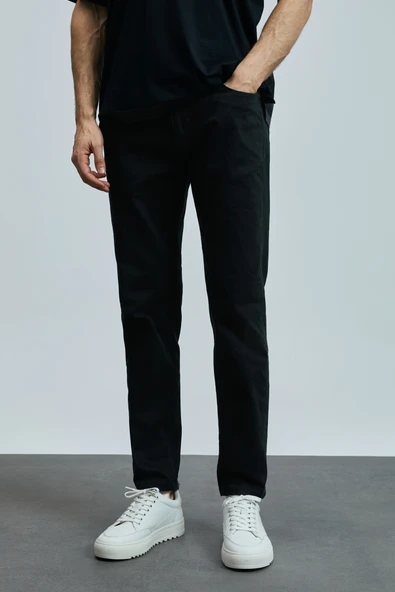 Lufian 111200206 Anton Smart Jean Erkek Pantolon Slim Fit Erkek Kot Pantolon ürün görseli 1