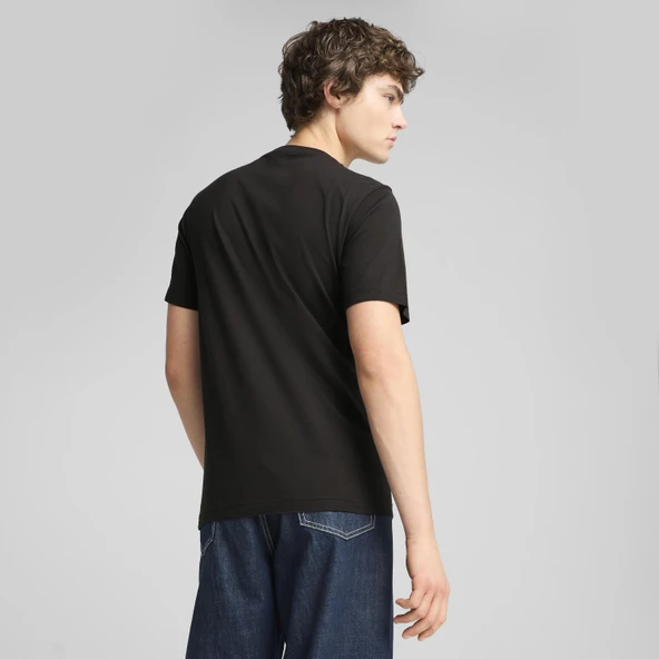 Puma 684828-01 Graphic Mountain Tee Tişört Erkek T-Shirt - Resim 4