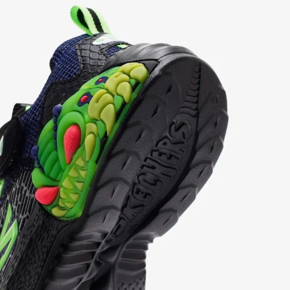 Skechers Creature-Lights 400617L Ortopedik Işıklı Çocuk Spor Ayakkabı - Resim 11