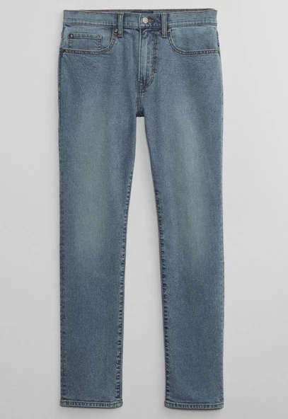 Gap V-Slım GapFlex Slim Jean Pantolon Dar Kalıp Erkek Kot Pantolon - Resim 3