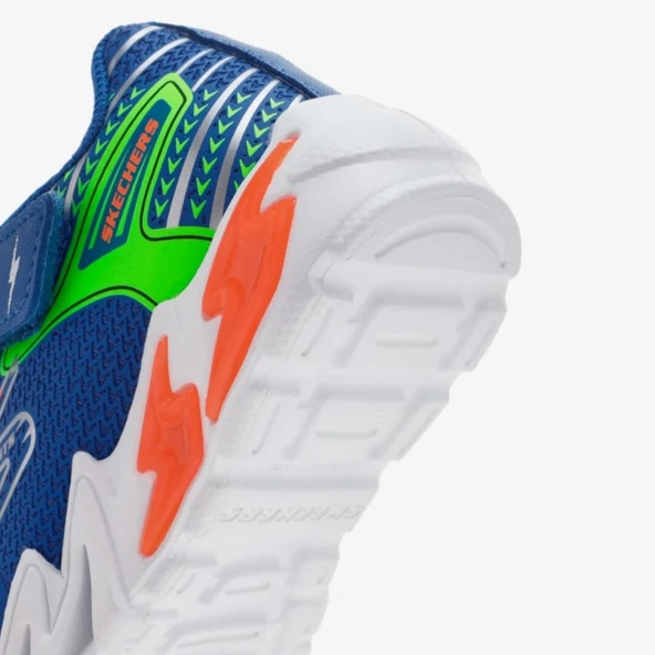 Skechers Flex - Glow Bolt 400138N Ortopedik Işıklı Çocuk Spor Ayakkabı - Resim 8