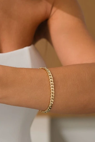 Altın Gurmet Bileklik 14 Ayar - 2