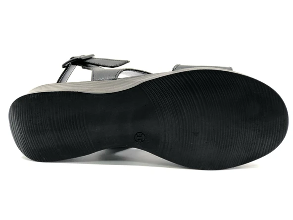 Seribo 25Y003 Cırt Detaylı Ortopedik Taban Kadın Sandalet - Resim 7