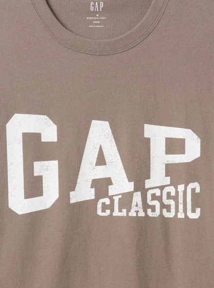 Gap Everyday Soft Gap Classic Logo 745029 T-Shirt Kısa Kol Tişört Erkek T-Shirt - Resim 3