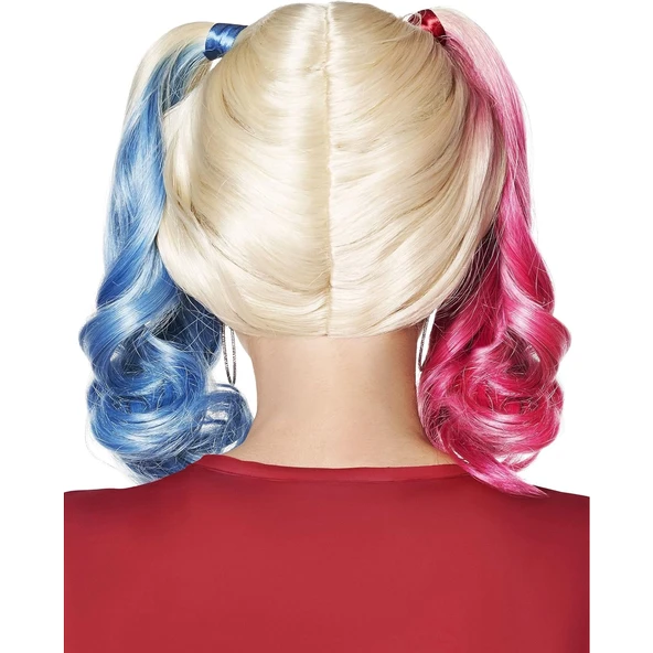 Suicide Squad Harley Quinn Kostüm Peruk - 2
