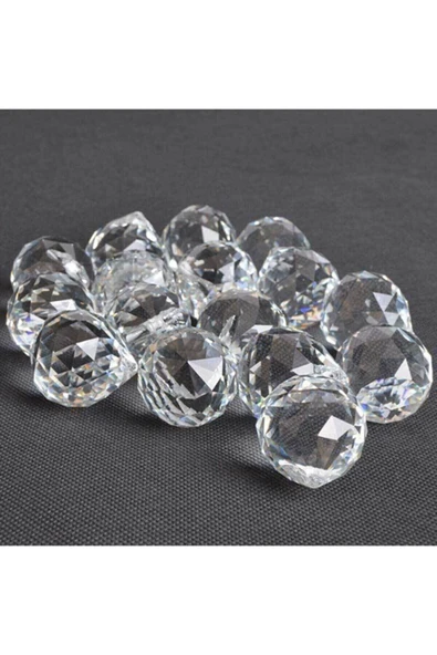 Alvina Aydınlatma 30 mm Cam Toptaş Avize Taşı