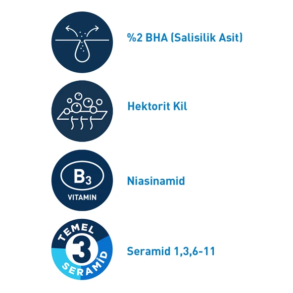 CeraVe Akneye Eğilim Gösteren Ciltlere Özel Temizleyici 236 ml - 3