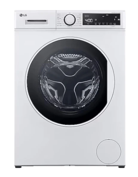 LG F4T2VYMEW 9 kg 1400 Devir Çamaşır Makinesi HASARLI