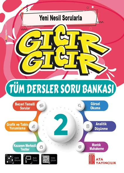 2.Sınıf Yeni Nesil Sorularla Gıcır Gıcır Tüm Dersler Soru Bankası +10 lu Hikaye Seti - Resim 3
