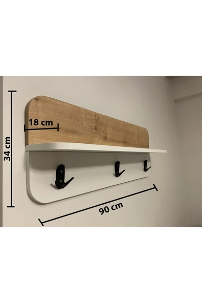TALIADESIGN Bebek Duvar Rafı, Duvar Raf Modelleri, Ikea Duvar Rafı, Ahşap Duvar Rafı, Dekoratif Duvar Rafı - 5
