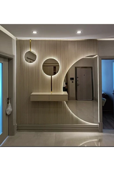 erzdizayn Modern Holl Antre Dresuar Vizon % 100 Mdf