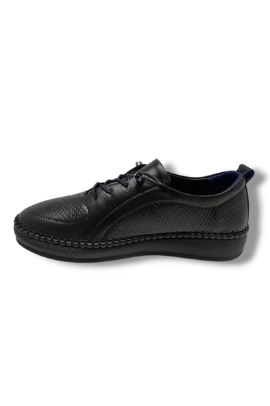 DM 212-25 Hakiki Deri Anatomik Slip On Kadın Ayakkabı - 6