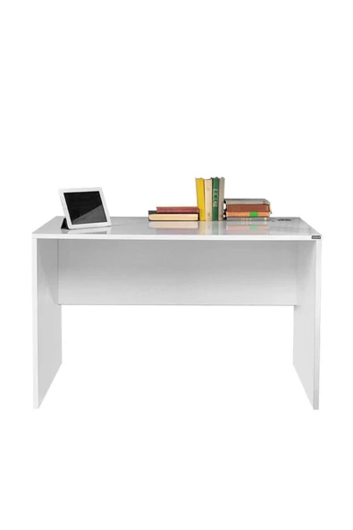 uznticaret Ofis Ve Çalışma Masası - Mat Lake Beyaz 120x52x75 Cm - 3