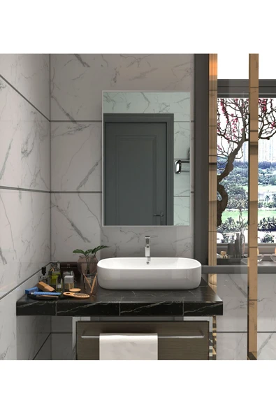 ARTEL MOBİLYA Tek Kapaklı Aynalı Banyo Dolabı - 2